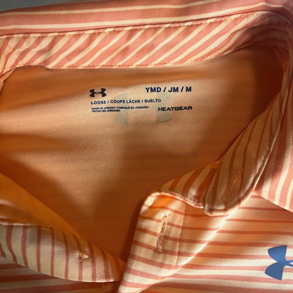 4 boys medium golf shirts and pullover lot/ bundle